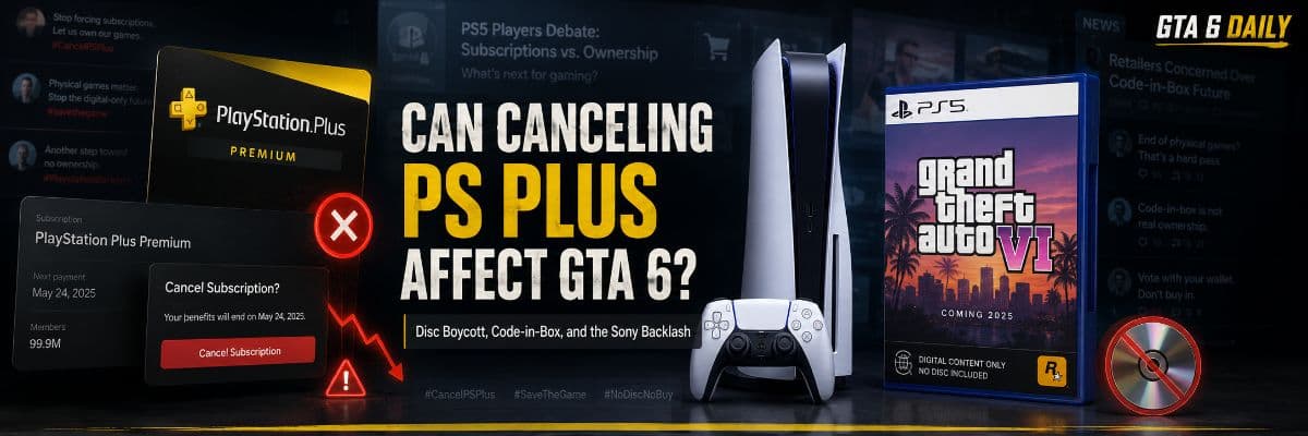 Can Canceling PS Plus Affect GTA 6? by GTA6 Daily