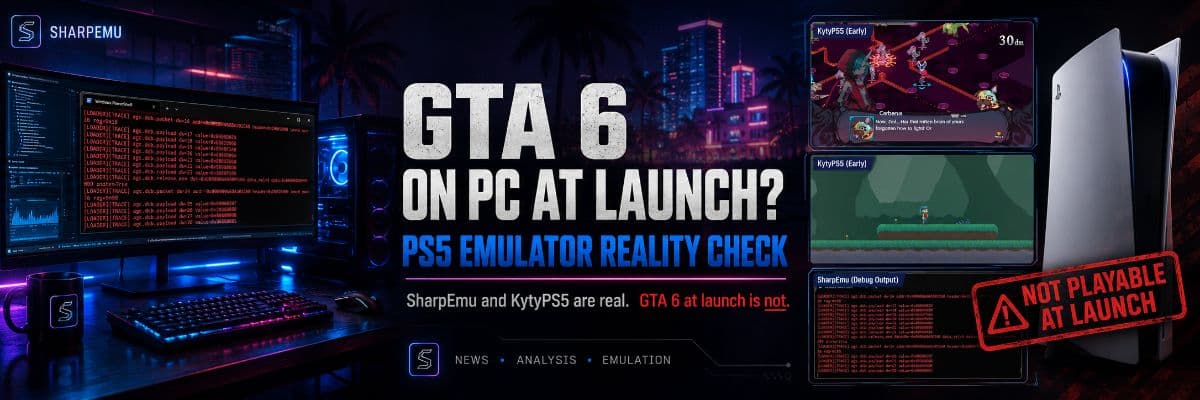 Can PC Players Play GTA 6 at Launch With a PS5 Emulator? by GTA6 Daily
