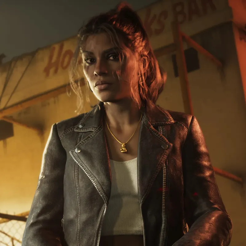 Lucia Caminos, GTA 6 playable protagonist, in official Rockstar Games character artwork