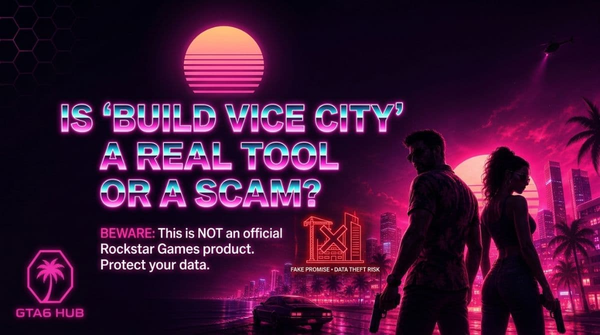 ‘Build Vice City’: The GTA 6 Scam Hitting Grand Theft Auto Fans by GTA6 Daily