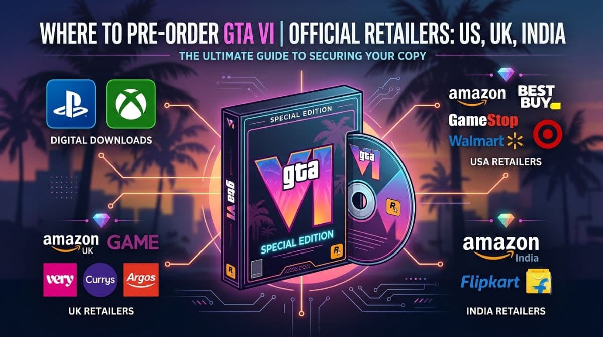 Where to Pre-Order GTA 6: Every Official Retailer by Country by GTA6 Daily