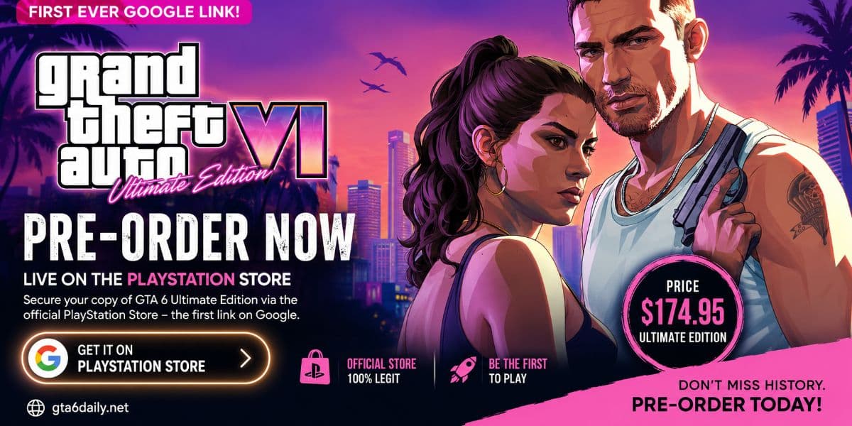 GTA 6 Pre-Orders Are Live in New Zealand: The Direct PlayStation Store Link by GTA6 Daily