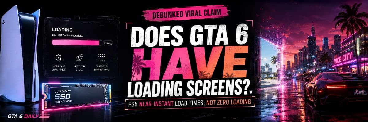 Does GTA 6 Have Loading Screens? by GTA6 Daily