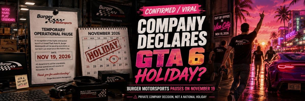 Did a Company Declare GTA 6 Launch Day a Holiday? by GTA6 Daily