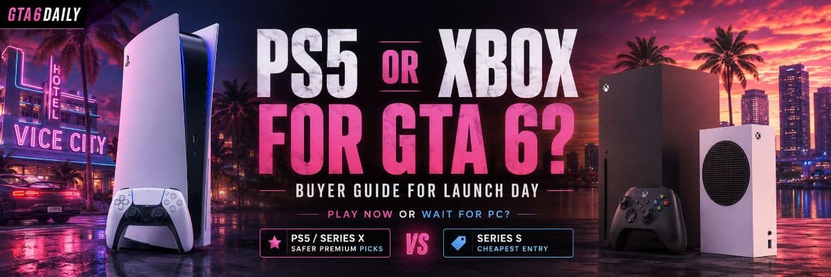 Should You Buy a PS5 or Xbox Just for GTA 6? by GTA6 Daily