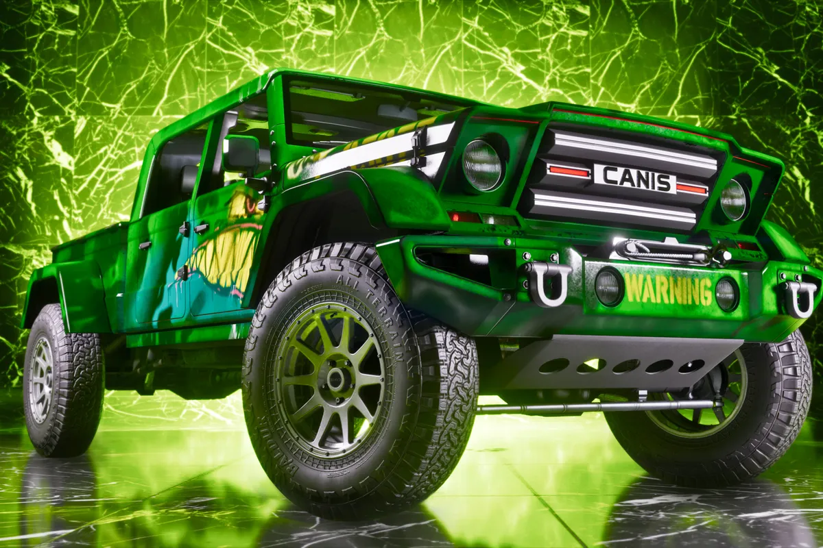 One-Eyed Willie, a customized Canis off-road truck, in an official GTA 6 screenshot