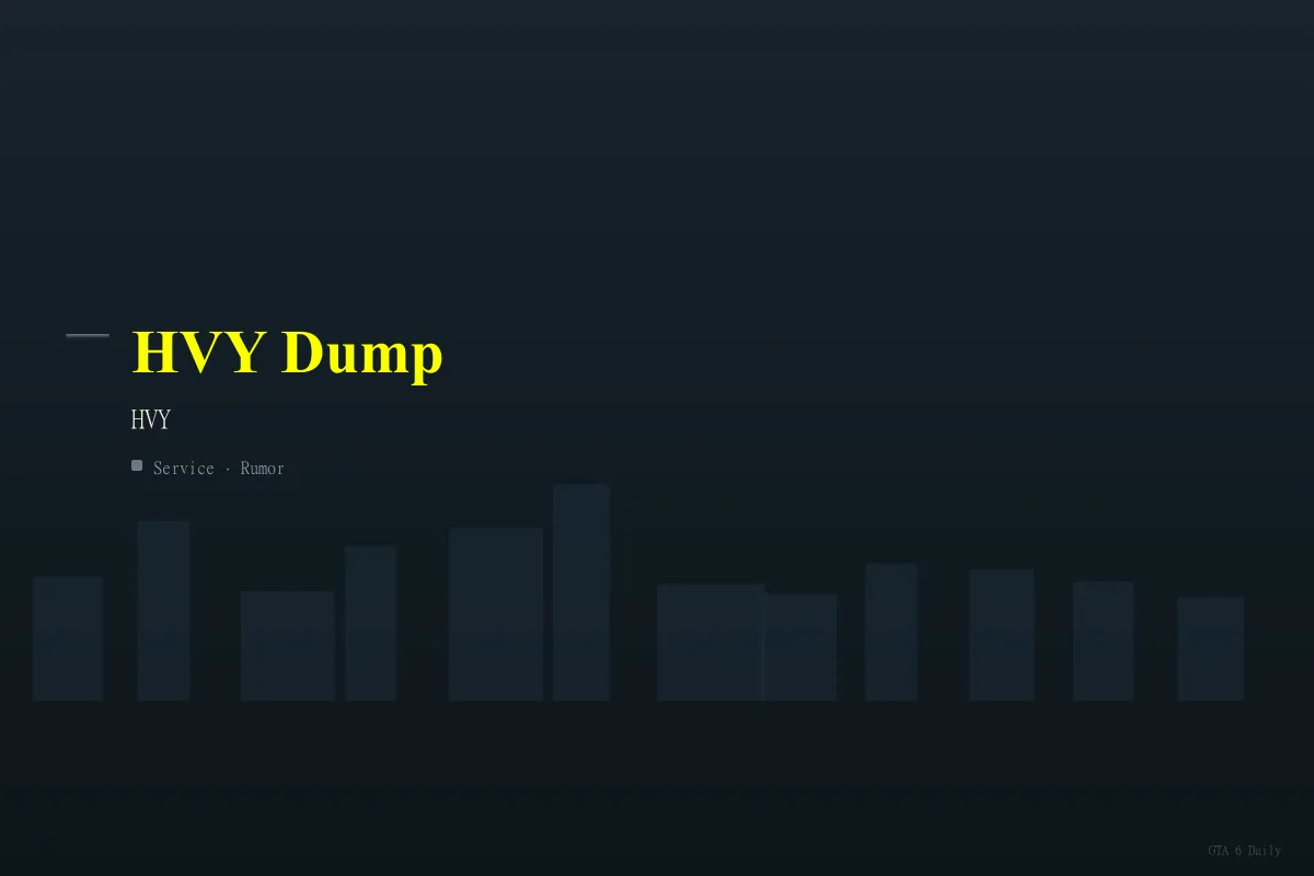 HVY Dump in an official GTA 6 screenshot